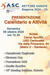 Locandina Calendario ASC Karate Lazio